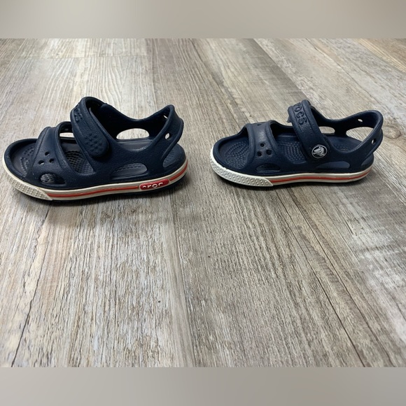 Crocs Sandals in Navy - Picture 3 of 7